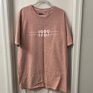 Taylor Swift 1989 Pink Tee
